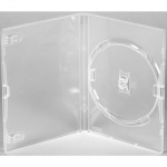 Amaray Clear 14mm Single DVD Case - 50 Pack